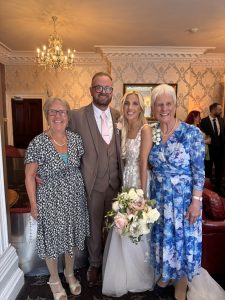 Wedding photo shared by favourite brother xx
