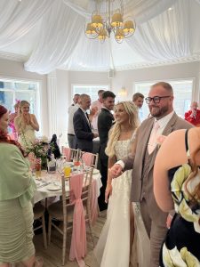 Wedding guest photo