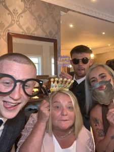 Wedding guest photo