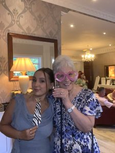 Wedding guest photo